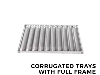 ITALBAKERY CORRUGATED TRAYS WITH FULL FRAME